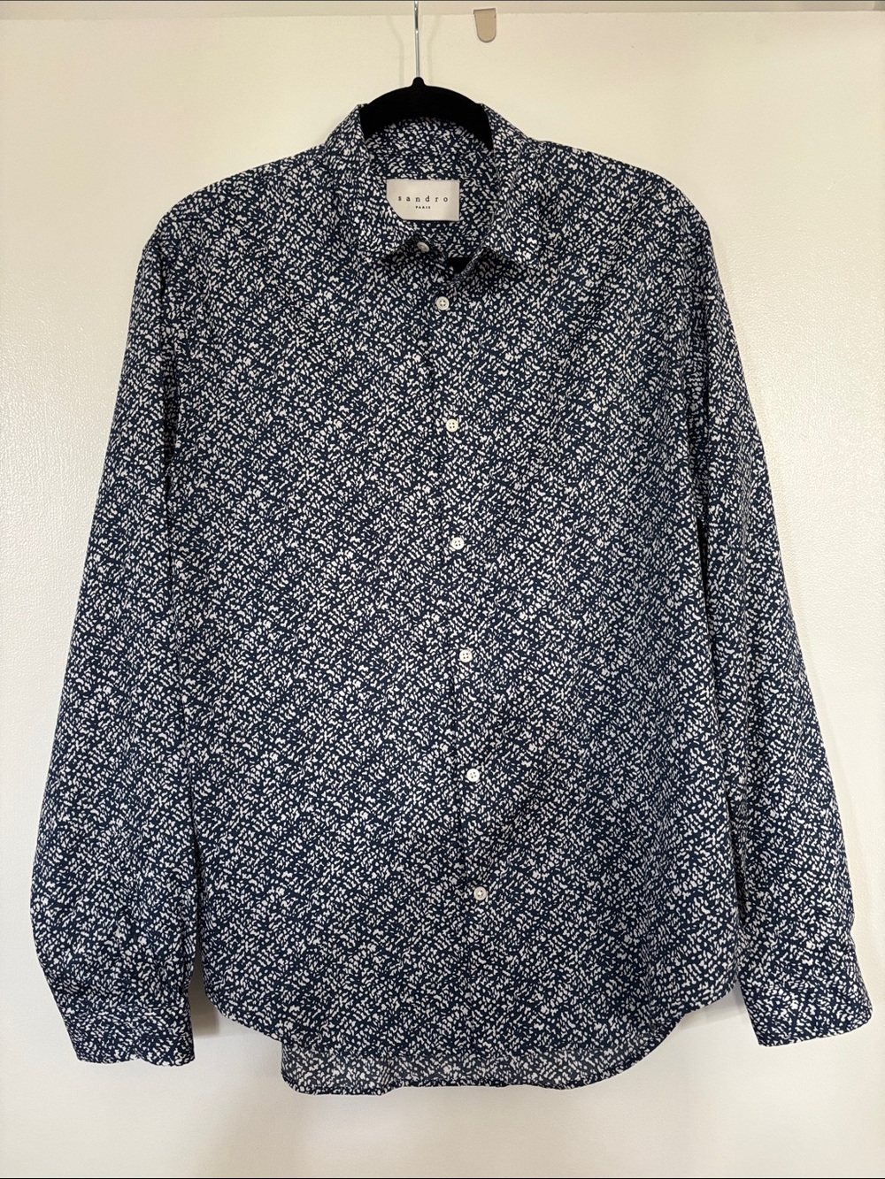 Sandro Men’s button down shirt XL